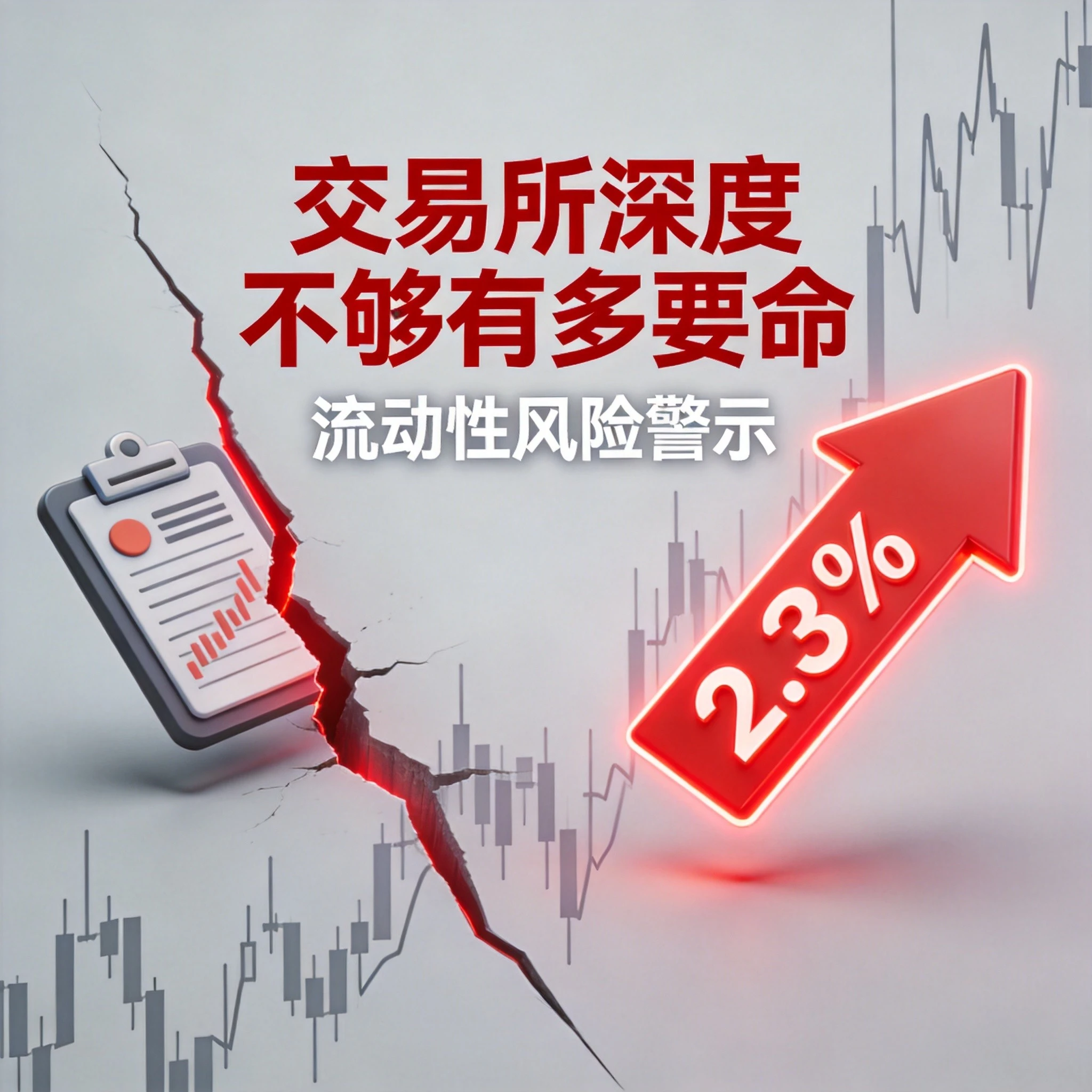 交易所深度不够会有什么影响？流动性差害人不浅